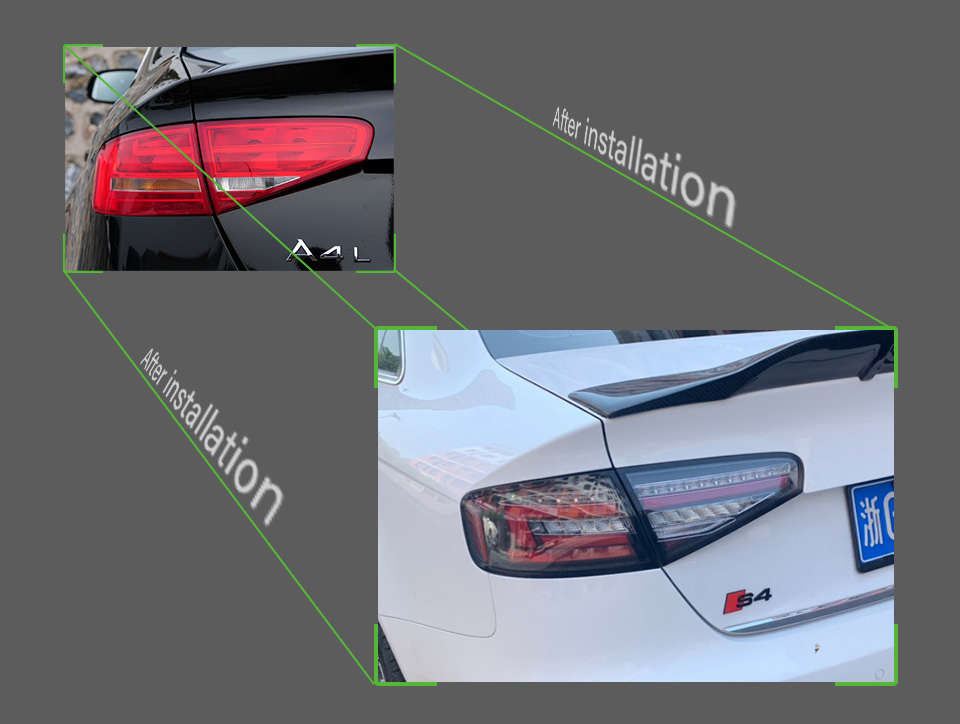 For Audi A4 2013-2016 Taillight assembly