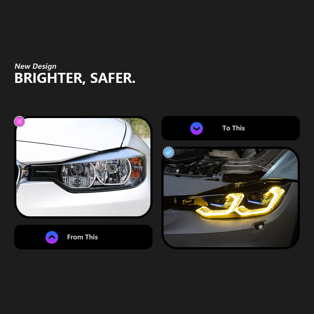 for 3 Series F30/F35  headlight assembly 