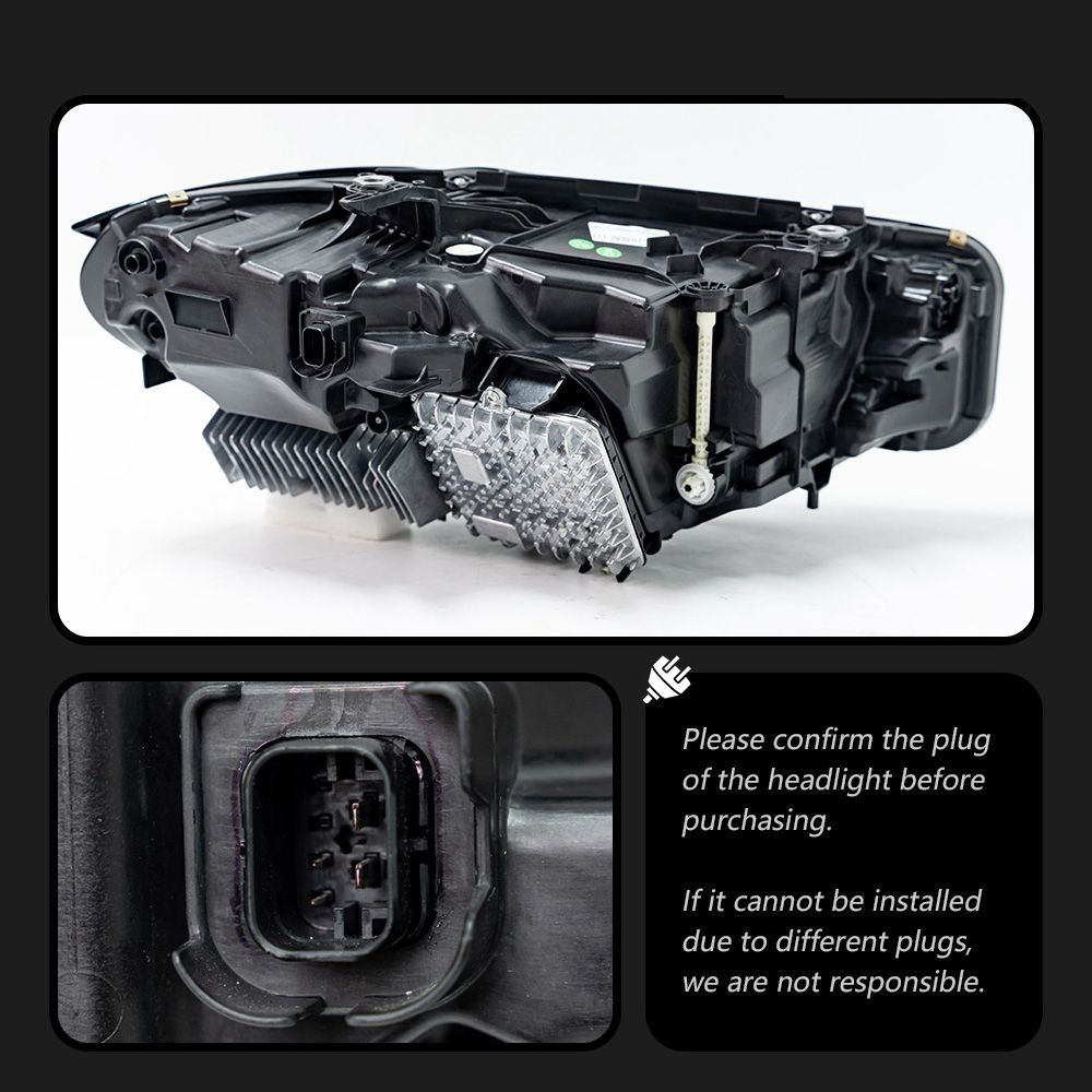 For BMW 3 Series G20 G21 2019-2024  headlight assembly