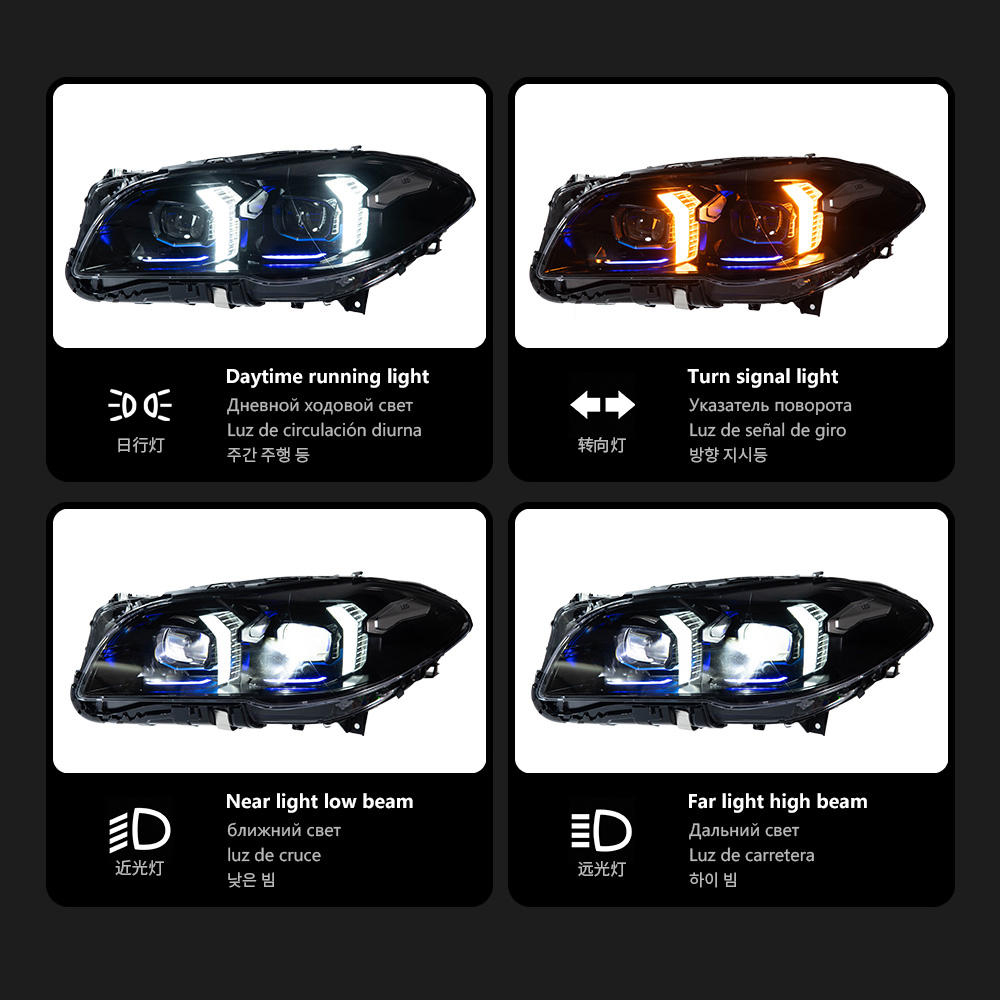 For BMW F10 2010-2016 headlight assembly