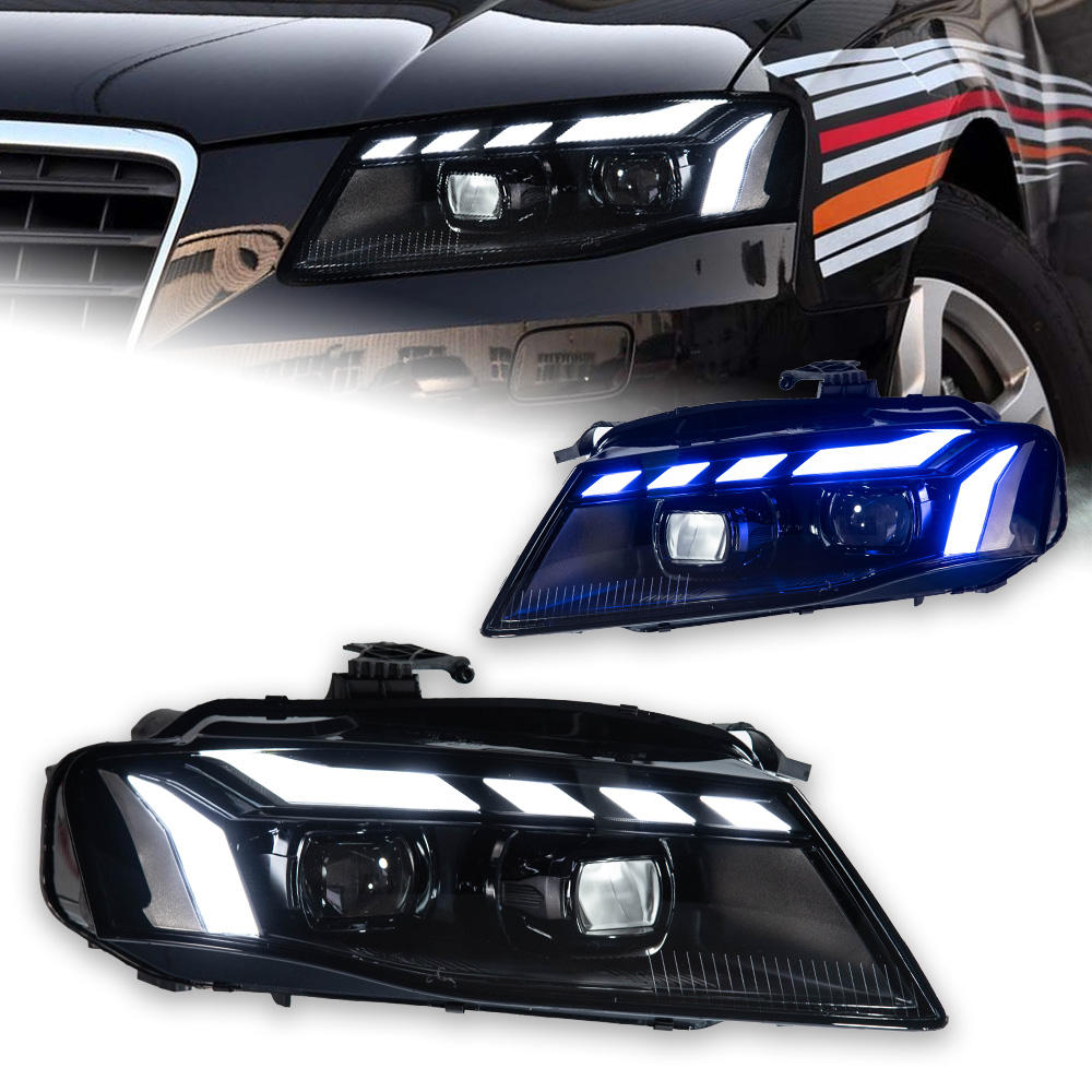 For Audi A4 2008-2012 headlight assembly 