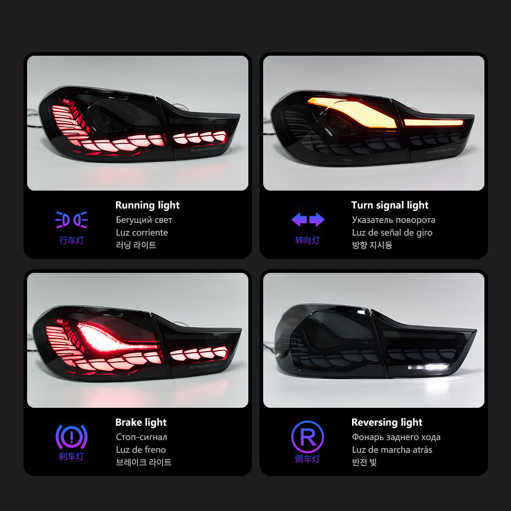 For BMW M4 2013-2020  F32 F33 F36 F82 Taillight assembly