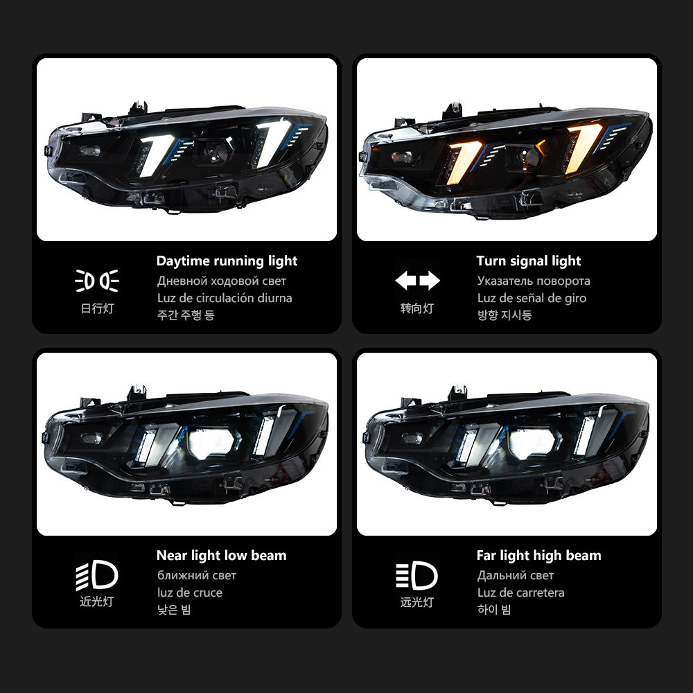 For BMW 4 Series F32 2013-2018  headlight assembly