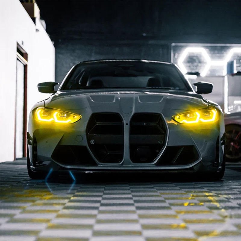 For BMW G80 M3 G82 M4 G22 G26 2021 Yellow Daytime Running Light Module