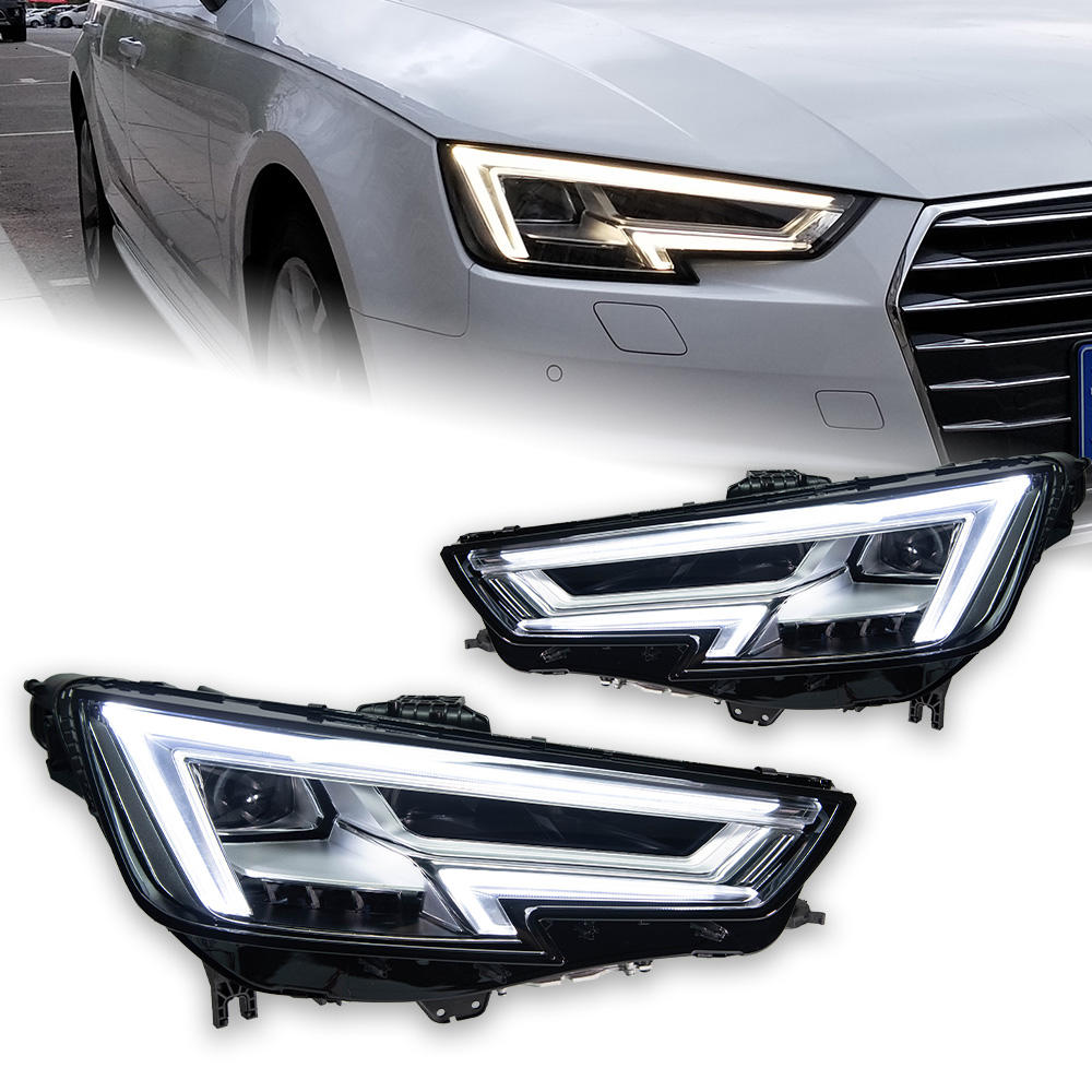 For Audi A4 2017-2020 headlight assembly 