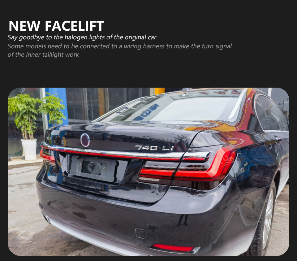 For BMW 7 Series F02 2009-2016 F01 Taillight assembly