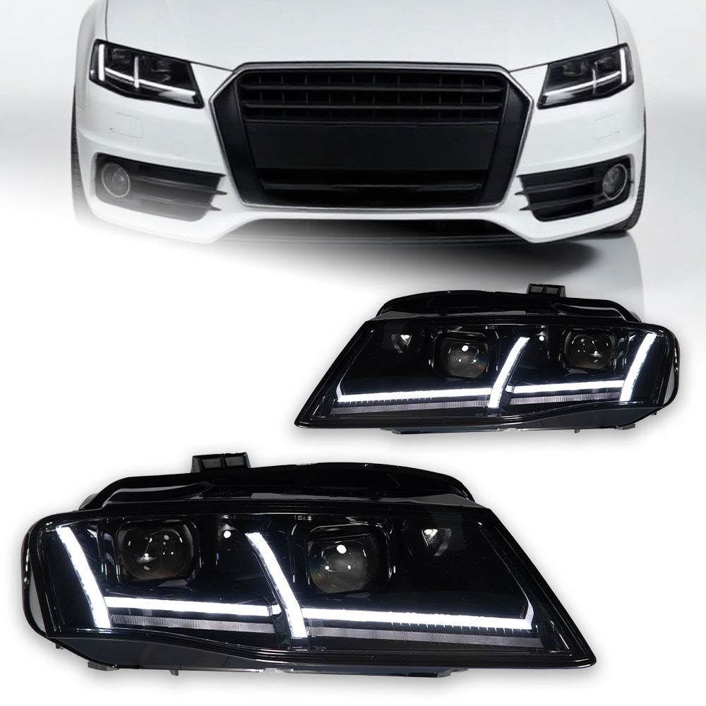 For Audi A4 2008-2012 headlight assembly 