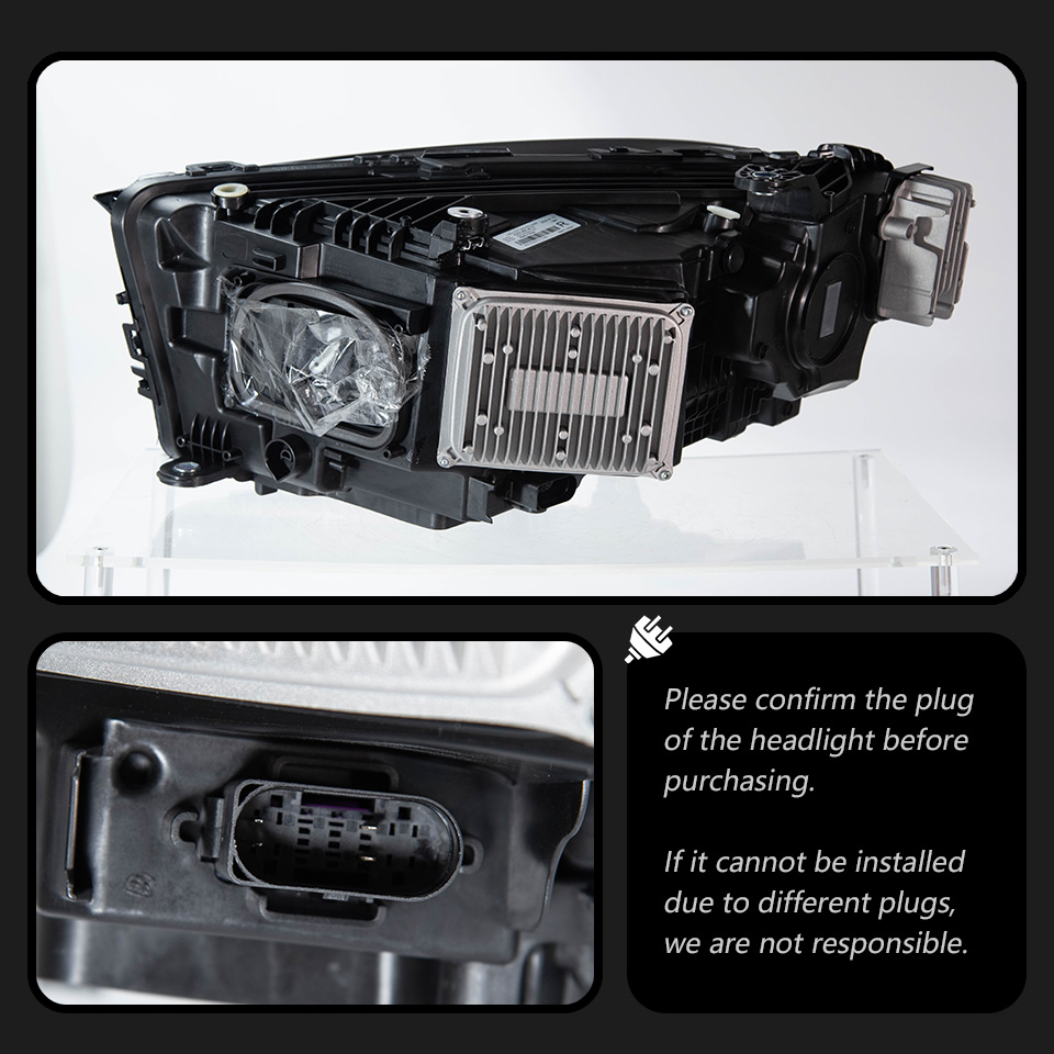For Mercedes-Benz GLC 2023-2025 W254 headlight assembly 