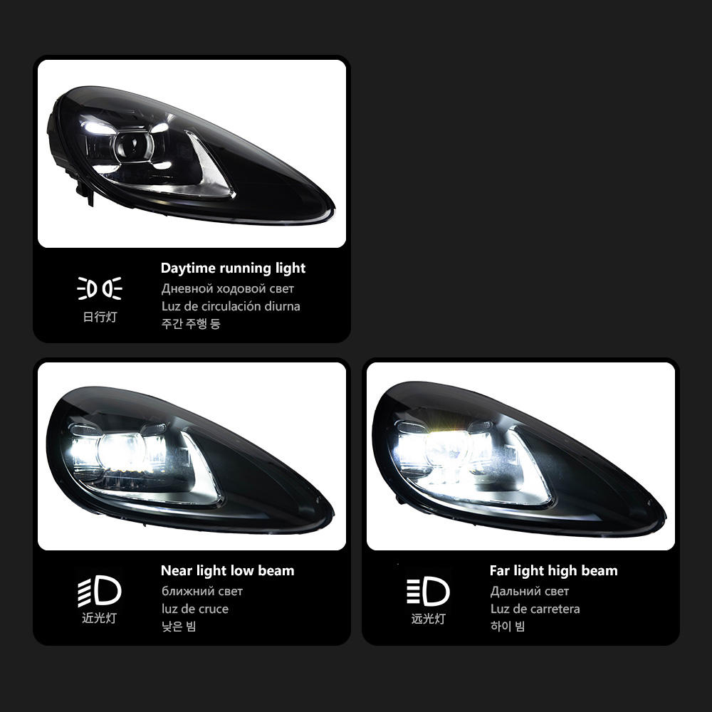 For Porsche Cayenne 2011-2018 headlight assembly