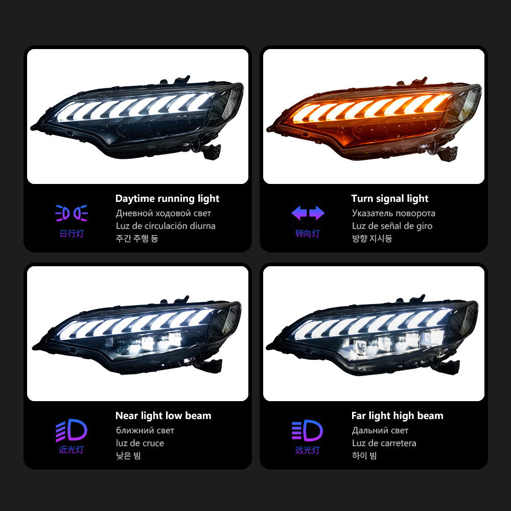 For Honda Fit 2014-2020 headlight assembly 