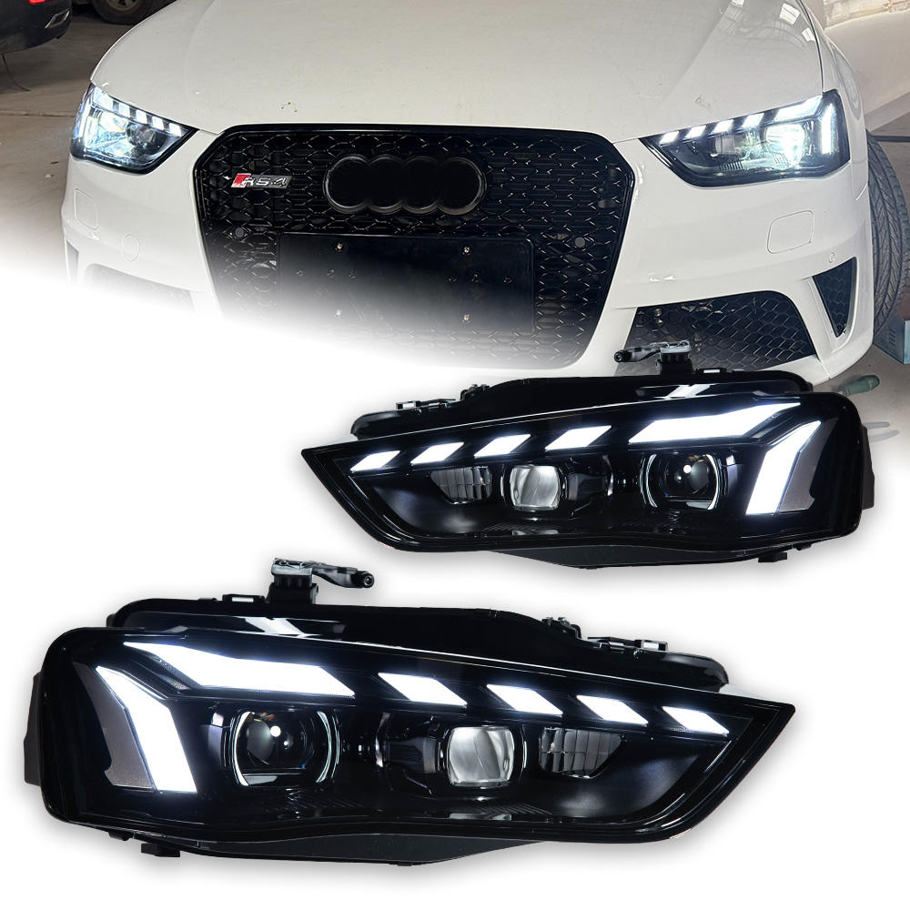 For Audi A4 2013-2016 headlight assembly 