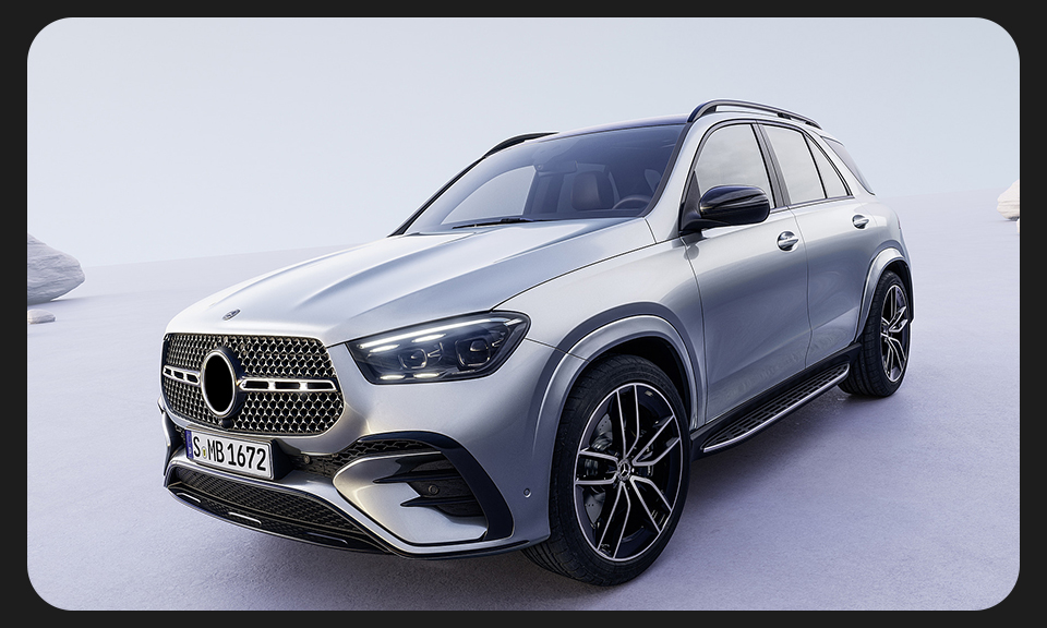 For Mercedes-Benz W167 GLE 2018-2023 headlight assembly 