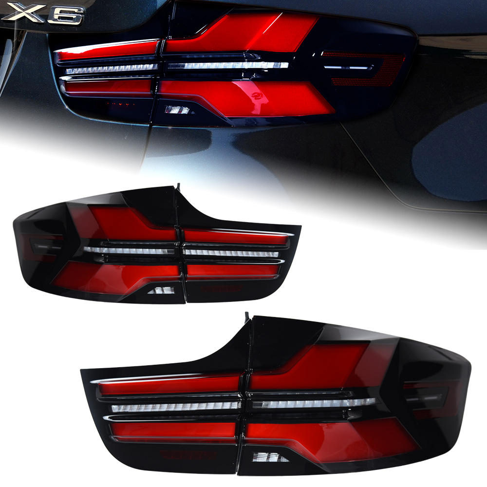 For BMW X6 LED taillights, 2007-2013 E71 upgraded to G05 Taillight assembly