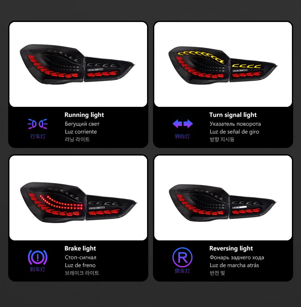 For BMW X1 2017-2021 F48 Taillight assembly