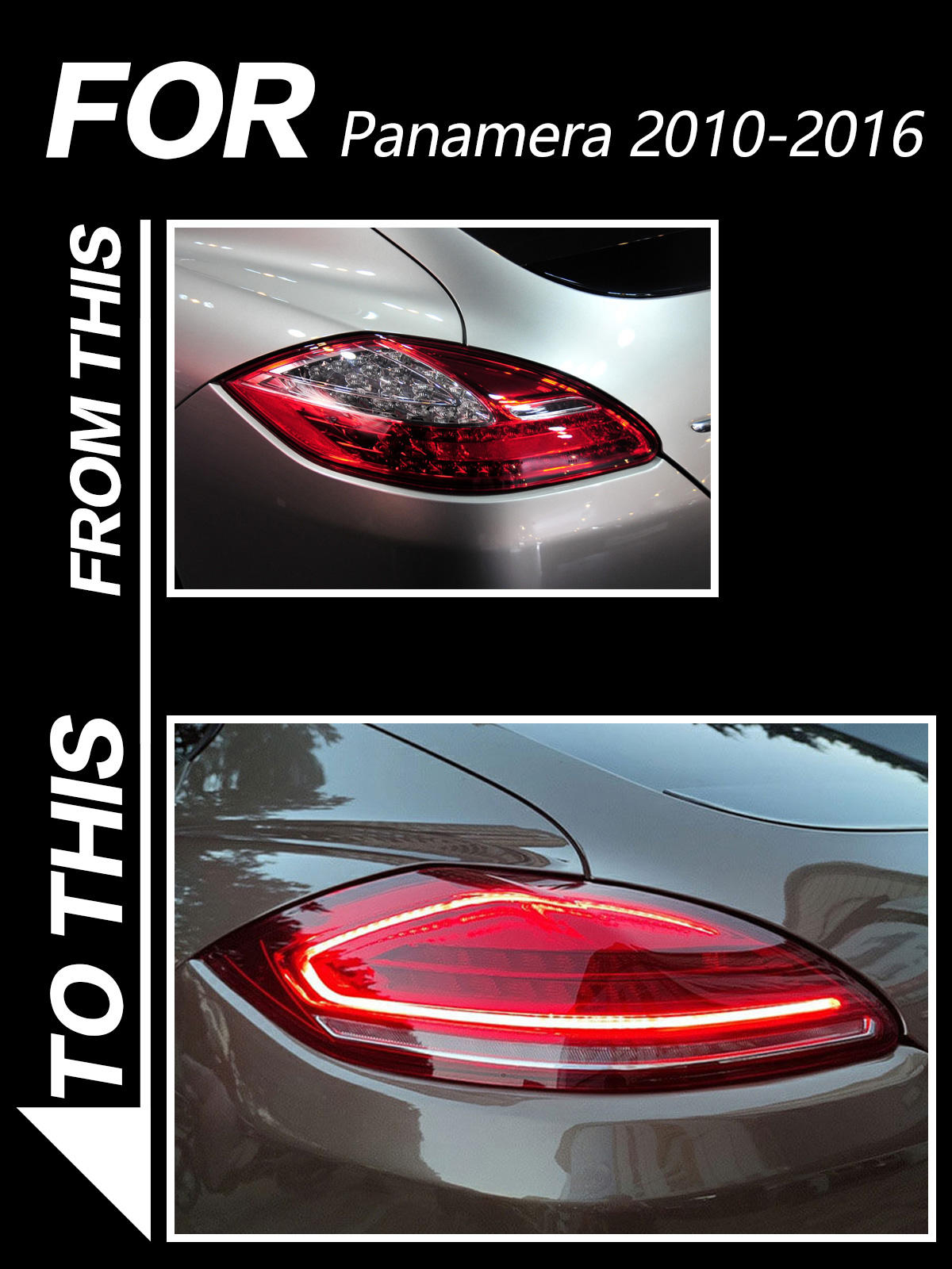 For Porsche Panamera 2010-2016 Taillight assembly