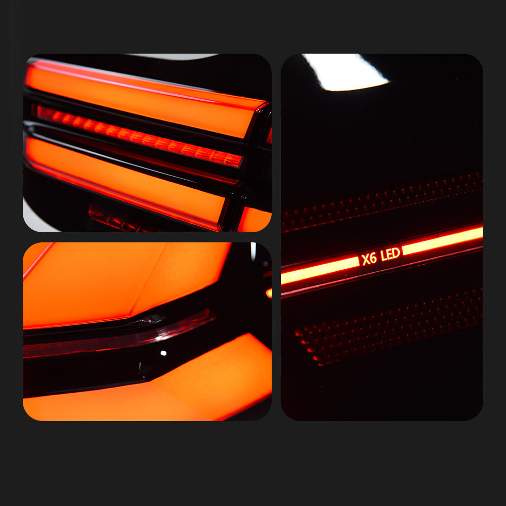 For BMW X6 LED taillights, 2007-2013 E71 upgraded to G05 Taillight assembly