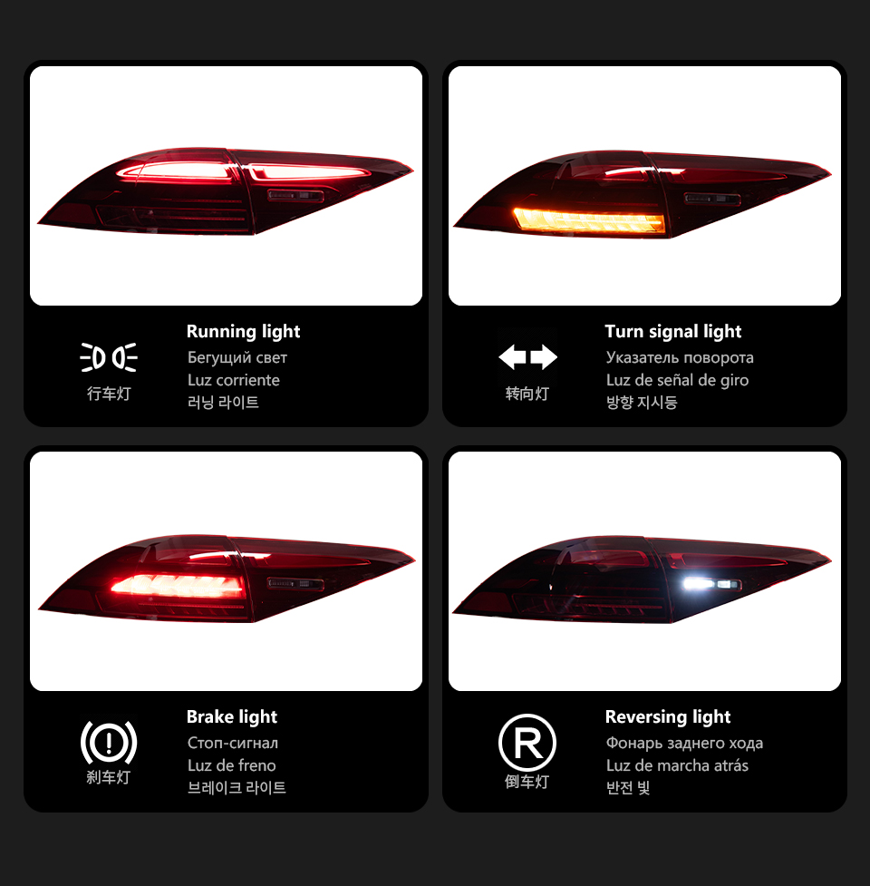 For Mercedes-Benz GLE W167 2019-2024 Taillight assembly