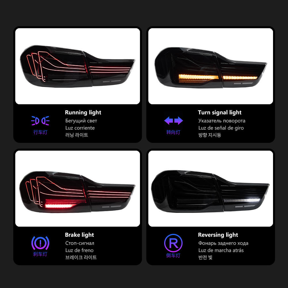 For BMW M4 F32 F33 F36 F82  2013-2019 Taillight assembly