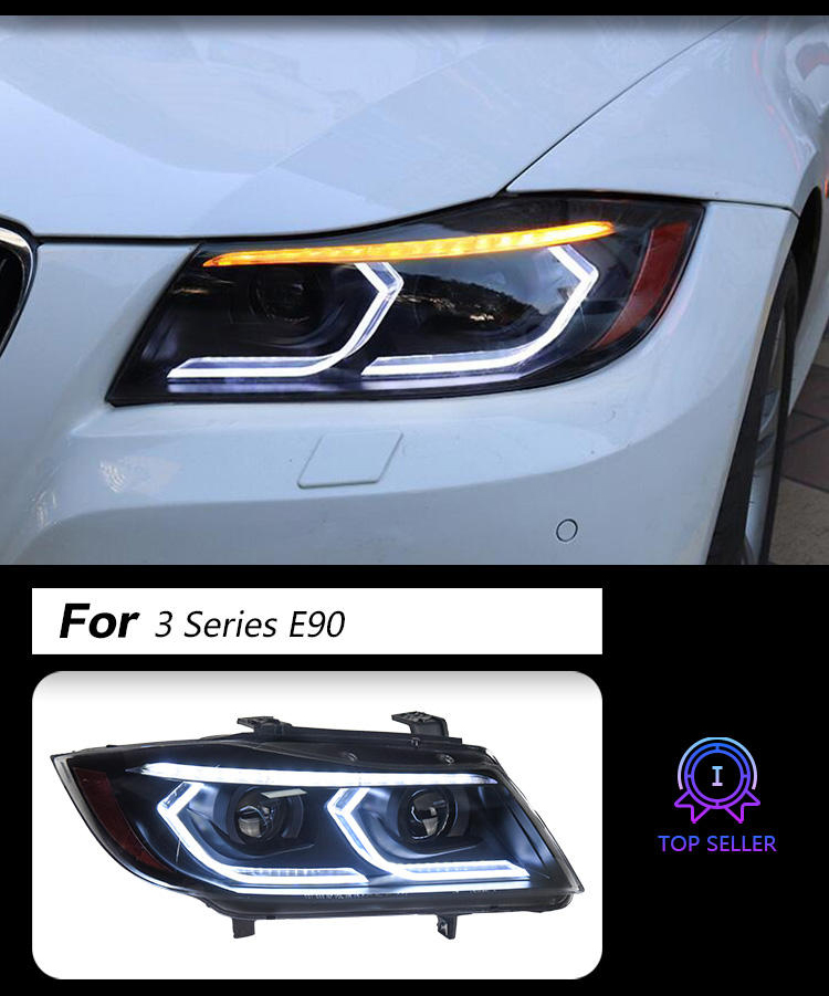 For BMW 3 Series E90 headlight assembly