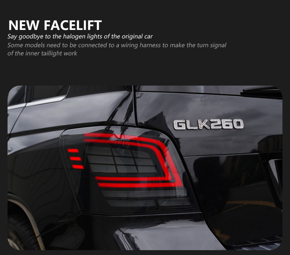 For Mercedes-Benz GLK 2007-2015 Taillight assembly