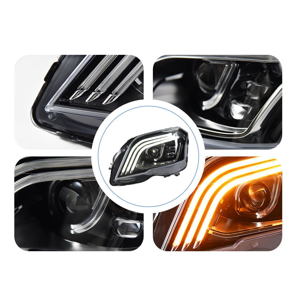 For Mercedes-Benz X204 GLK headlight assembly 