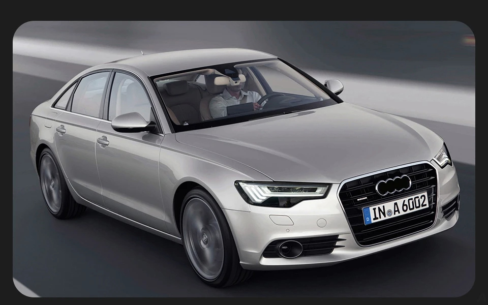 For Audi A6 2012-2018 upgraded to C8 headlight assembly 