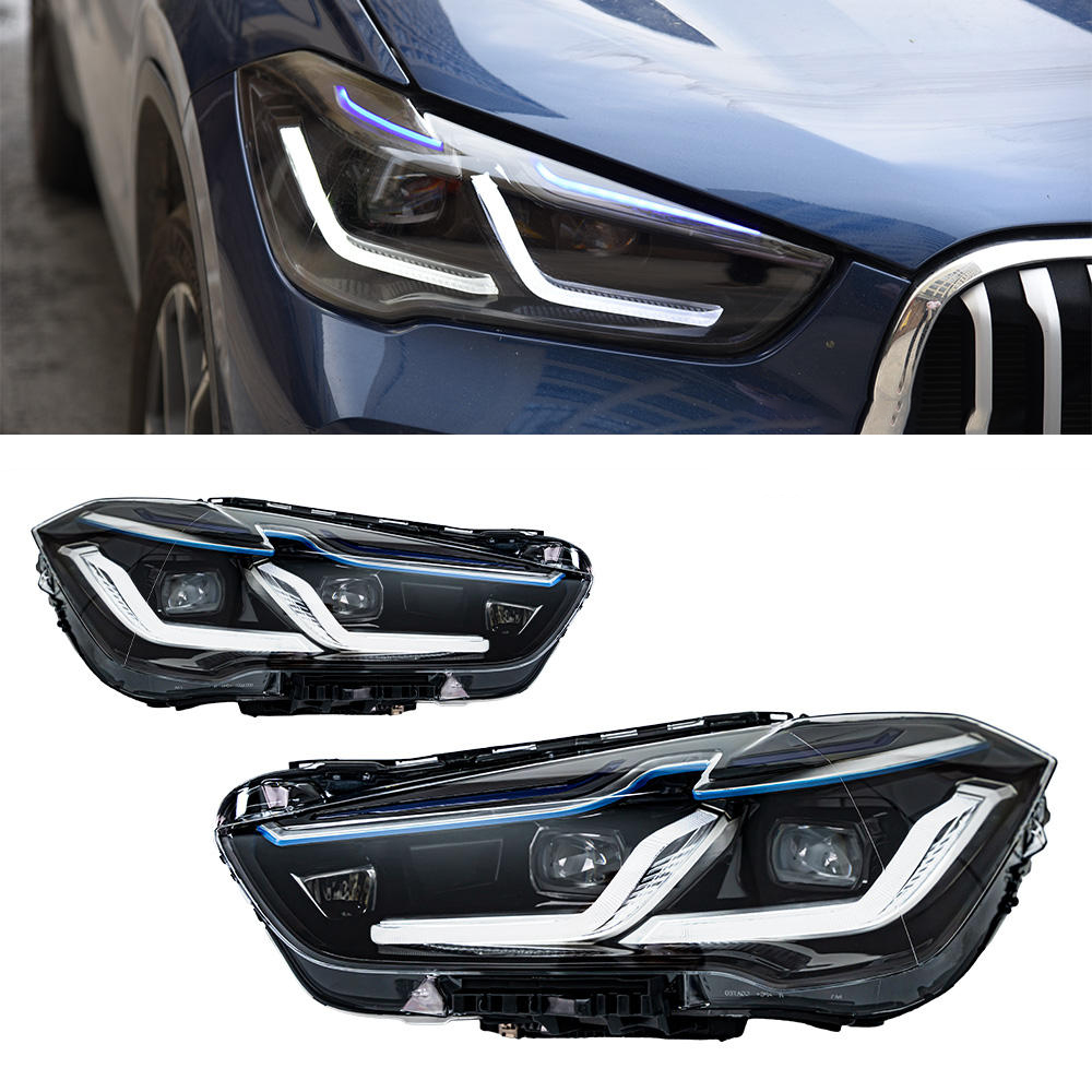 For BMW X1 F48 2016-2021 headlight assembly