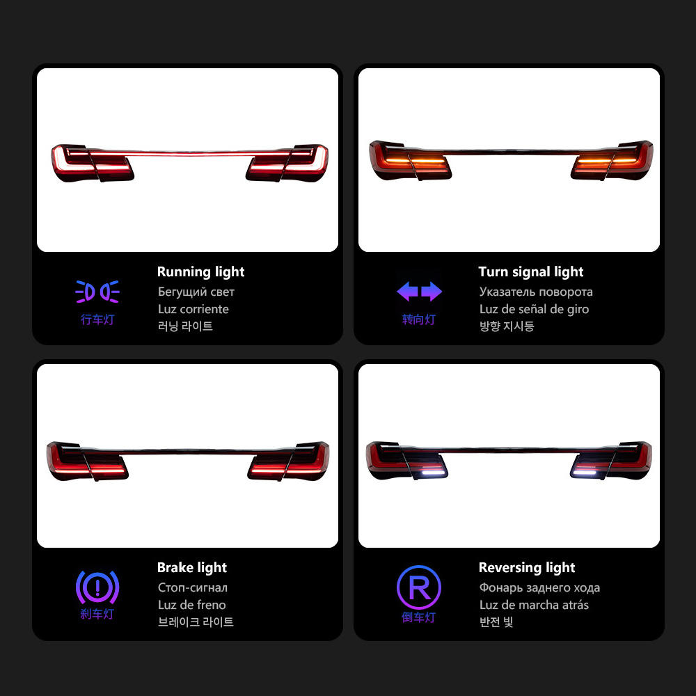 For BMW 7 Series F02 2009-2016 F01 Taillight assembly