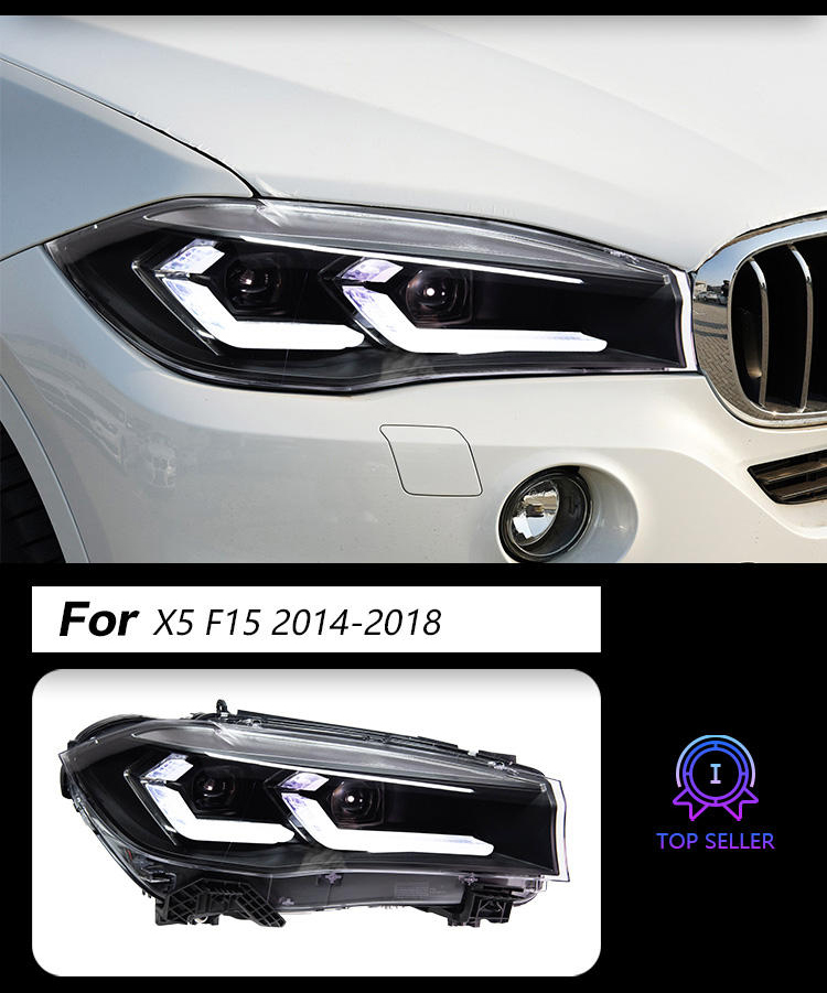 For BMW X5 F15  2014-2018 headlight assembly