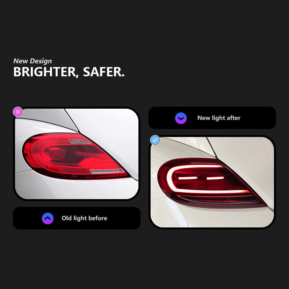 For Volkswagen Beetle 2012-2020 Taillight assembly