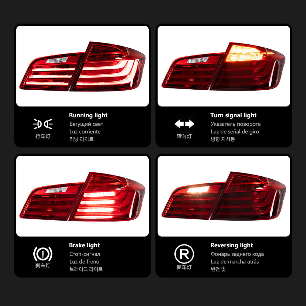 For BMW 5 Series F10 F18 Taillight assembly