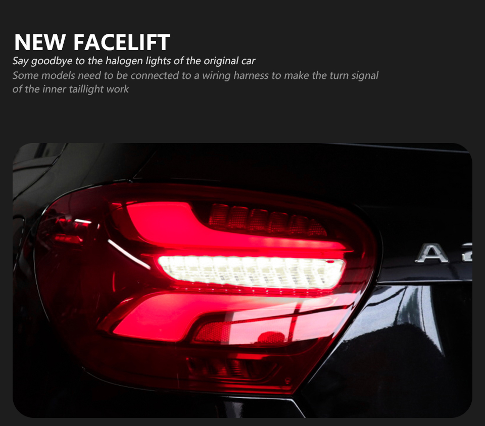 For Mercedes-Benz W176 2013-2018 Taillight assembly