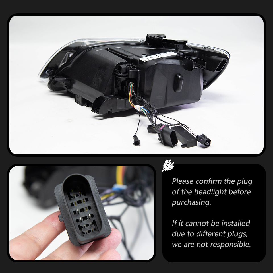 For Audi Q7 2007-2016 headlight assembly 