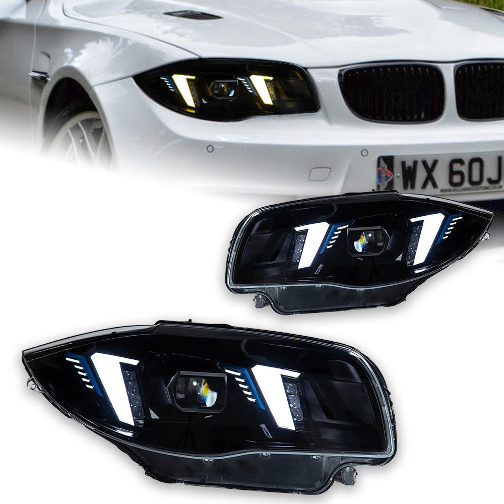 For BMW 1 Series E87 2007-2011 headlight assembly