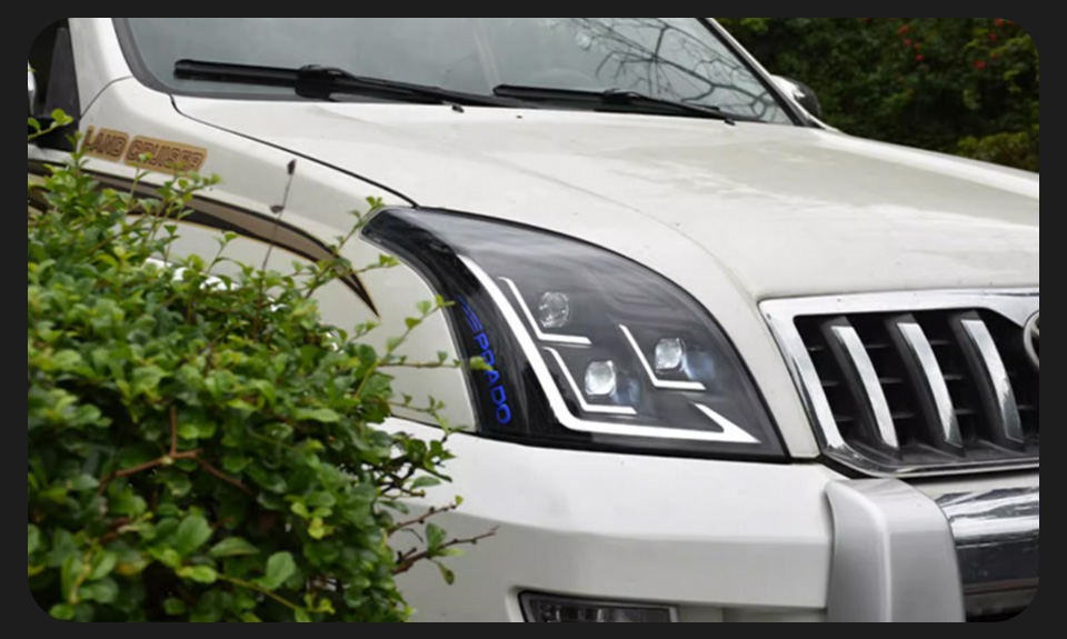 For Toyota Prado 2003-2009 LC100 headlight assembly 