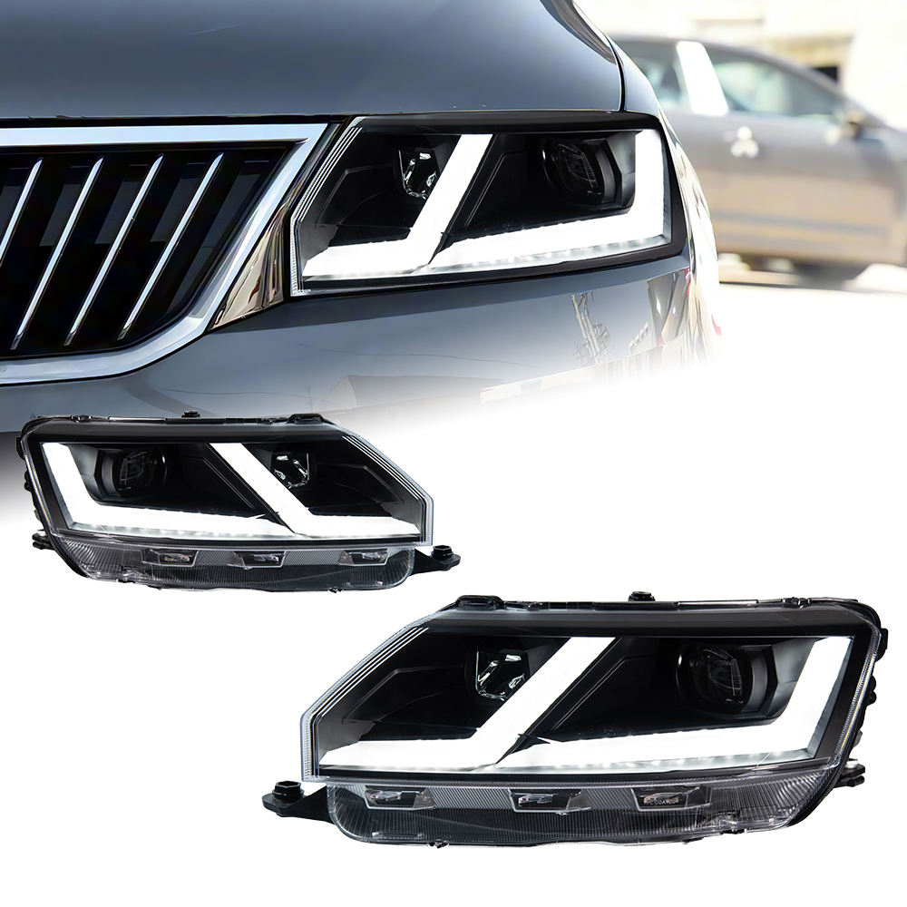 For Skoda Rapid 2014-2018 headlight assembly 