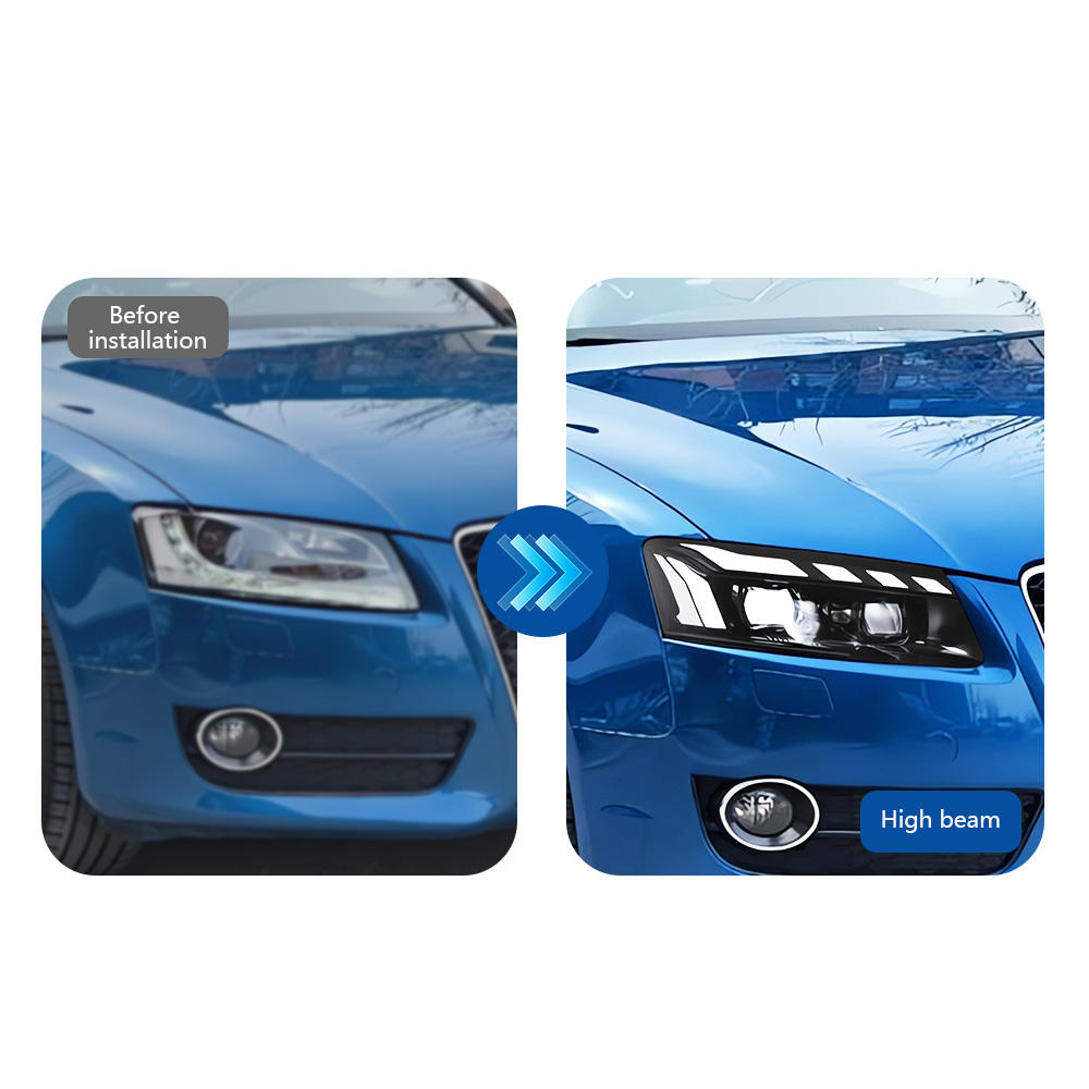 For Audi A5 2008-2012 headlight assembly 