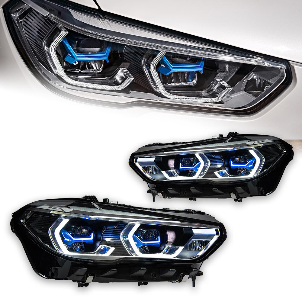 For BMW X5 X6 2018-2023 G05 G06 headlight assembly