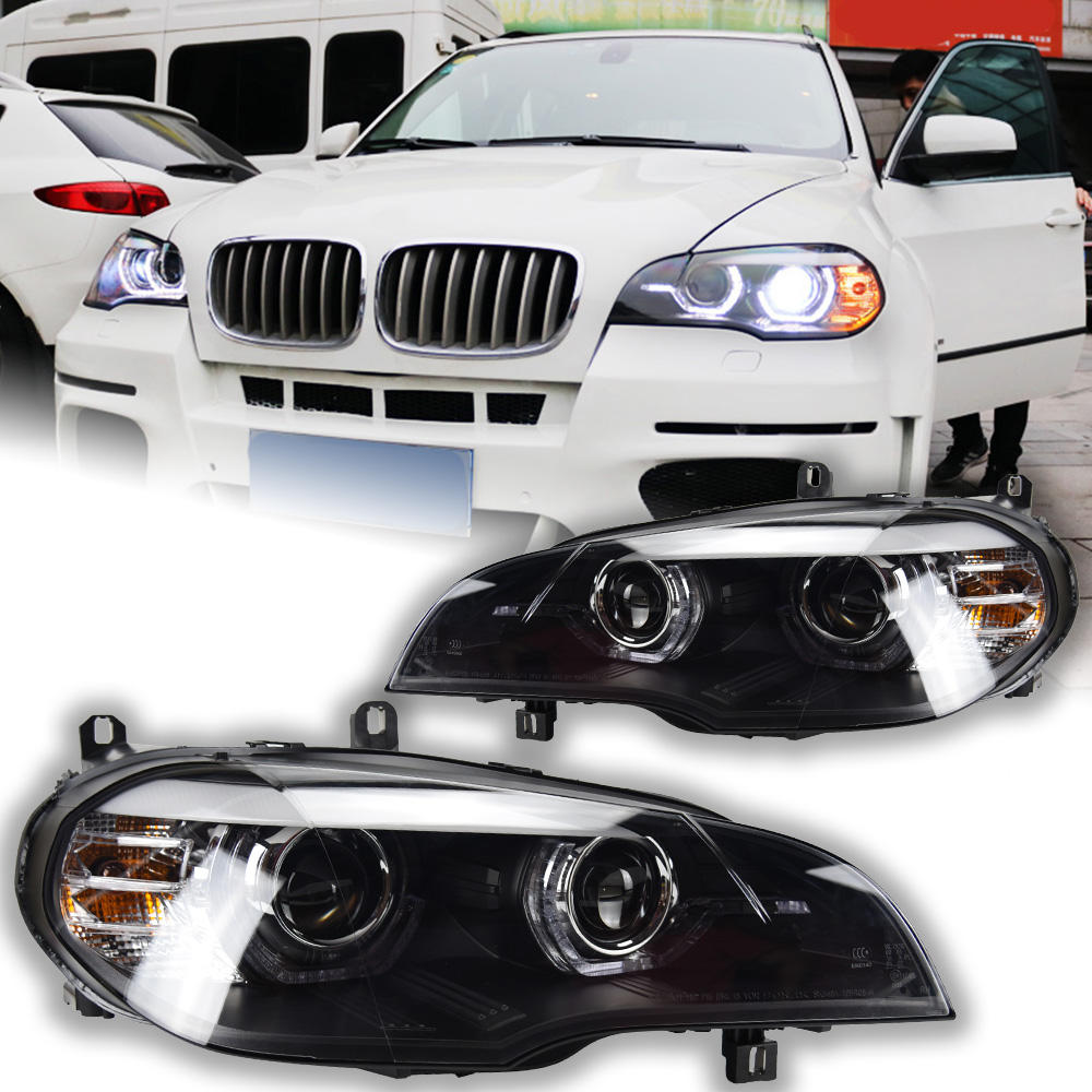For BMW X5 E70 2007-2013  headlight assembly
