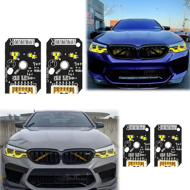 For BMW F90 G30 M5 2018-2020 Yellow Daytime Running Light Module