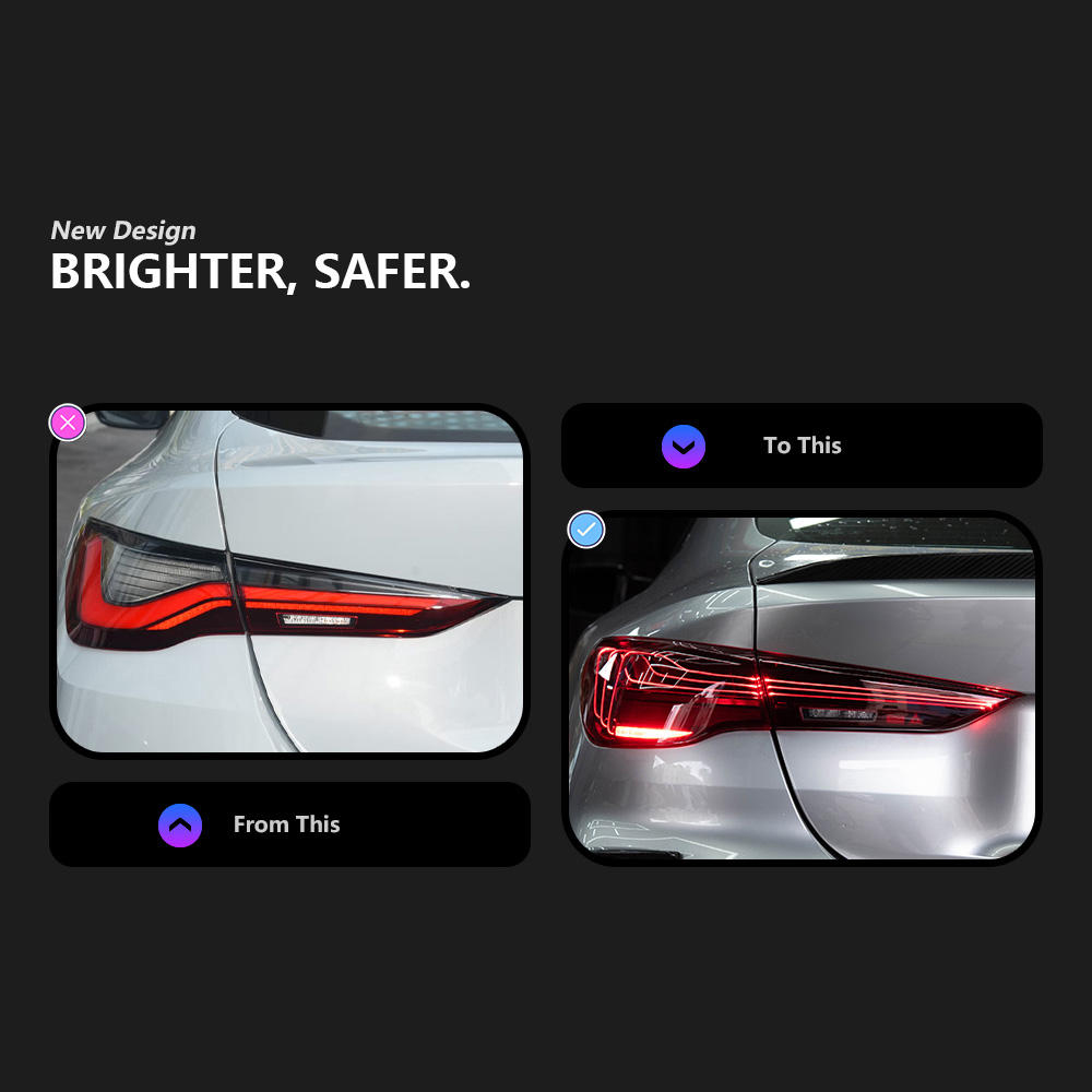 For BMW 4 Series G22 2021-2023 G23G82 G26 Taillight assembly