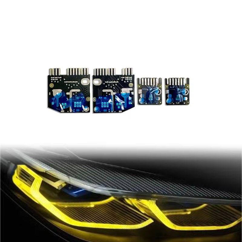 For BMW F91 F92 F93 M8 G14 G15 G16 8 Series Yellow Daytime Running Lights