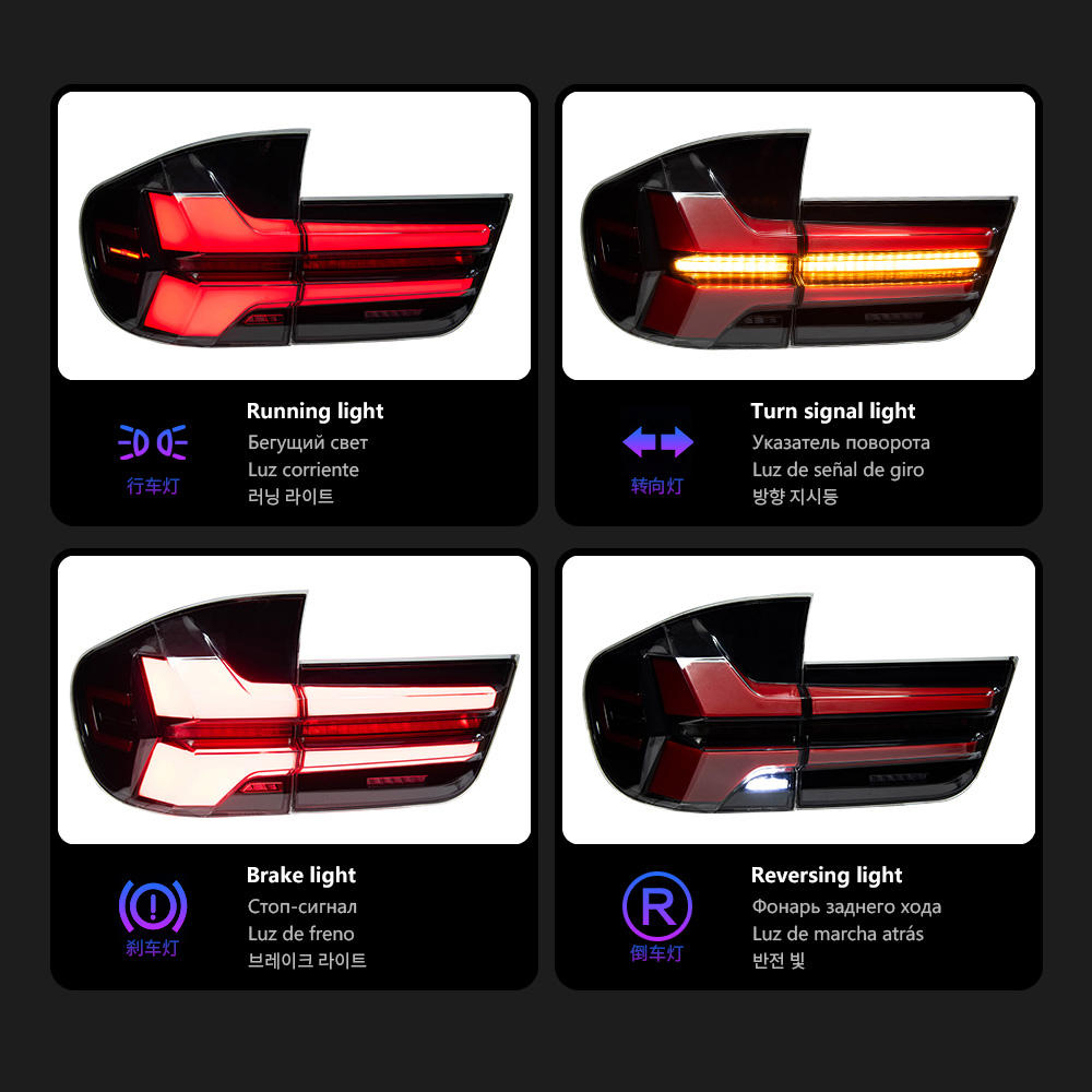 For BMW X5 X5M E70  2007-2013 Taillight assembly