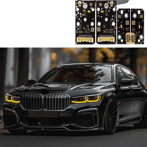 For BMW 7 Series G11 G12 Yellow Daytime Running Light Module