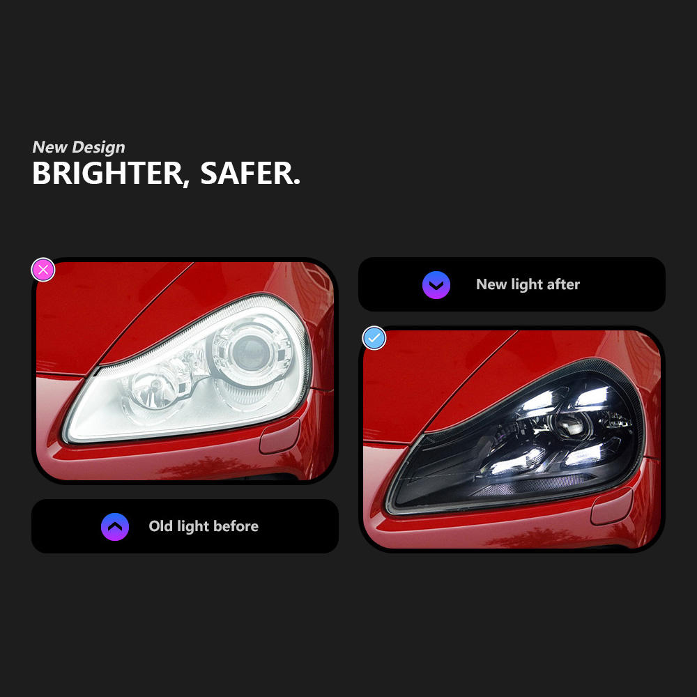 For Porsche Cayenne 2008-2010 headlight assembly