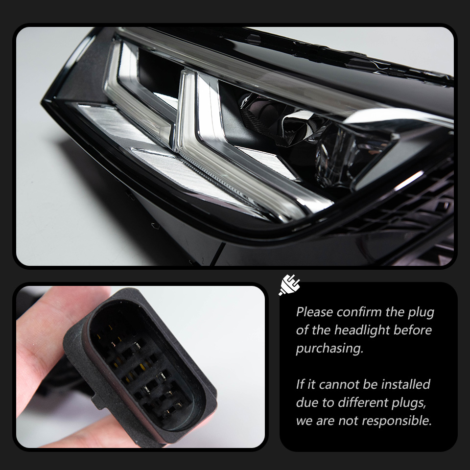 For Audi Q5 2018-2021 headlight assembly 