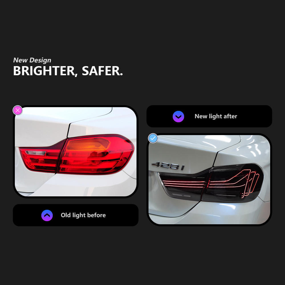 For BMW M4 F32 F33 F36 F82  2013-2019 Taillight assembly