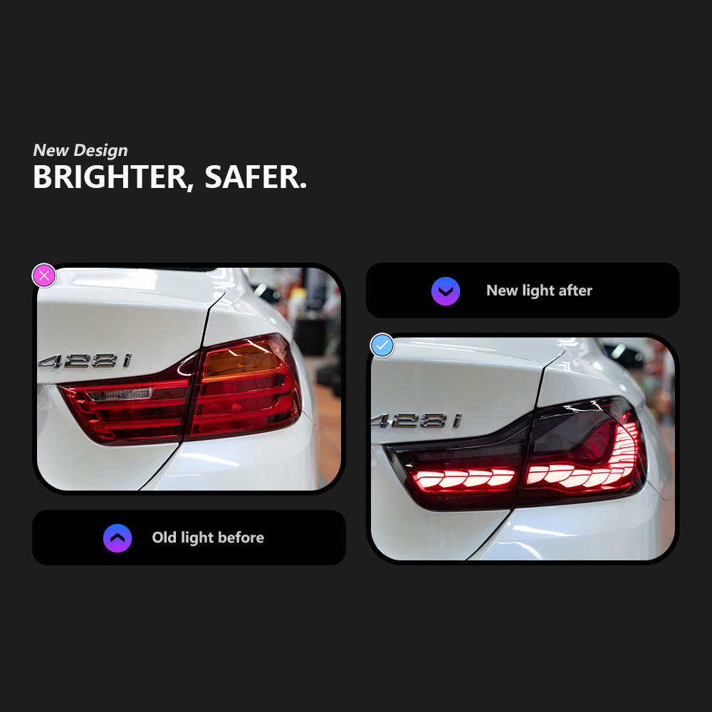 For BMW M4 2013-2020  F32 F33 F36 F82 Taillight assembly