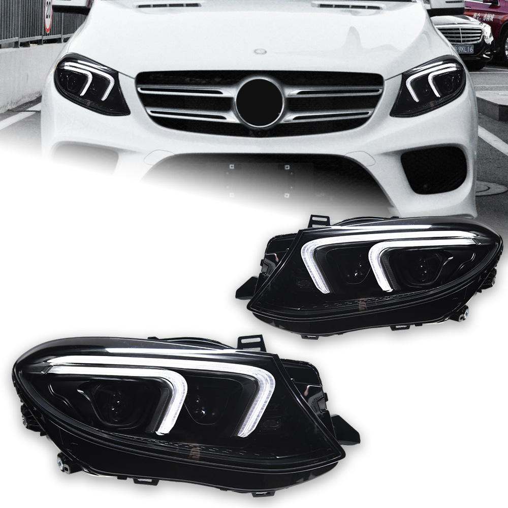 For Mercedes-Benz GLE 2015-2019 headlight assembly  