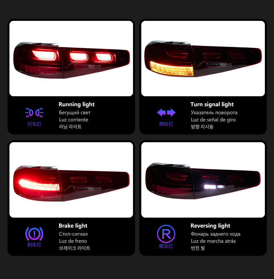 For Mercedes-Benz GLS X167 2019-2024 Taillight assembly